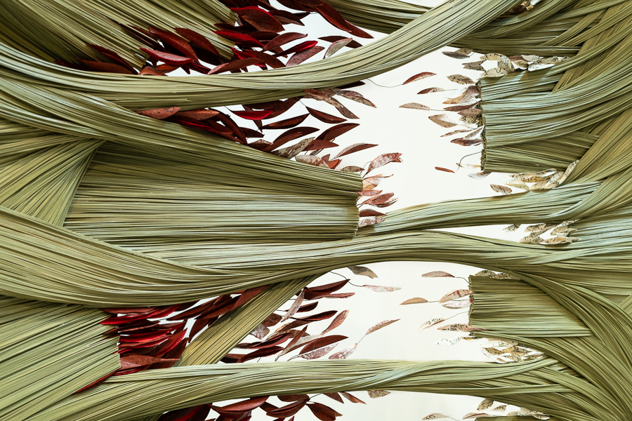 Detail van een kunstwerk van Yvonne Schuurmans